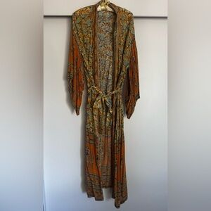 Spell and the Gypsy Collective Delirium Kimono in Gold